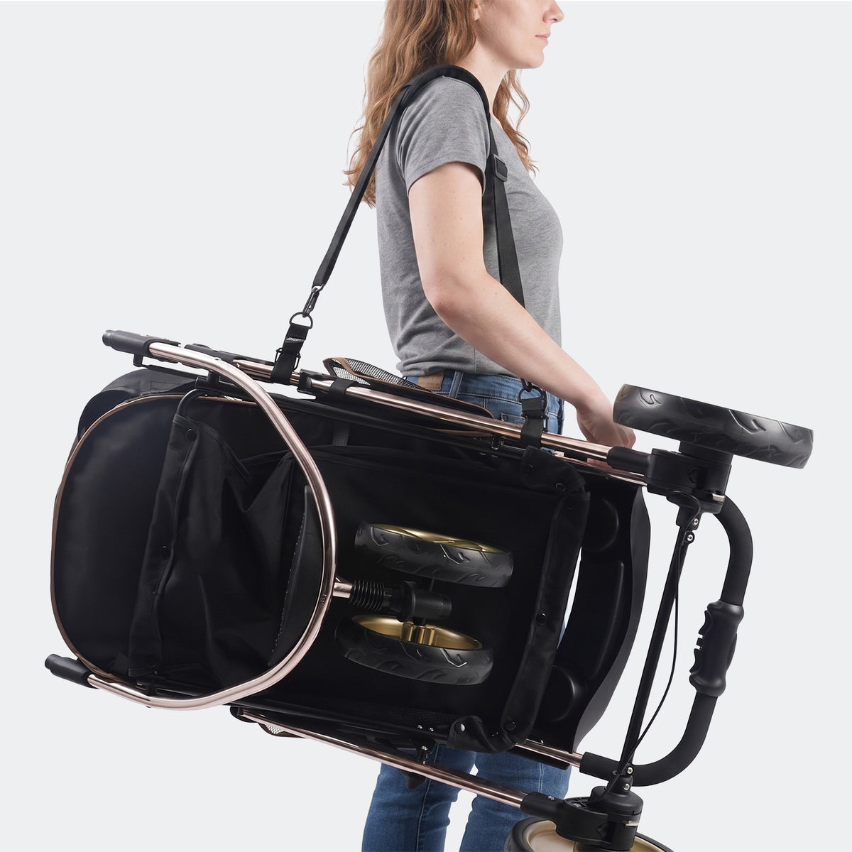 小挑夫推車通用止滑肩背帶