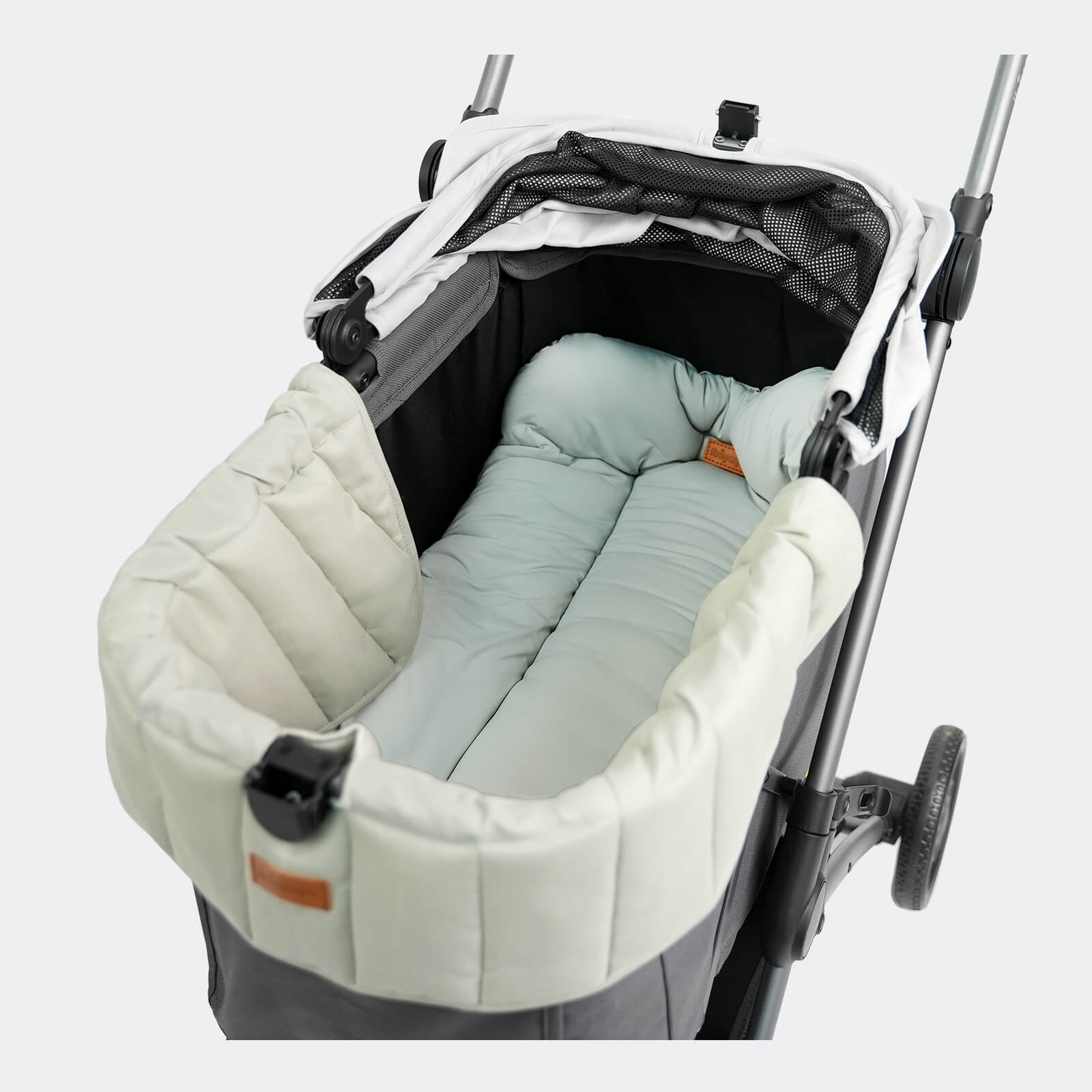 軟綿眠雙面寵物推車墊套組-L