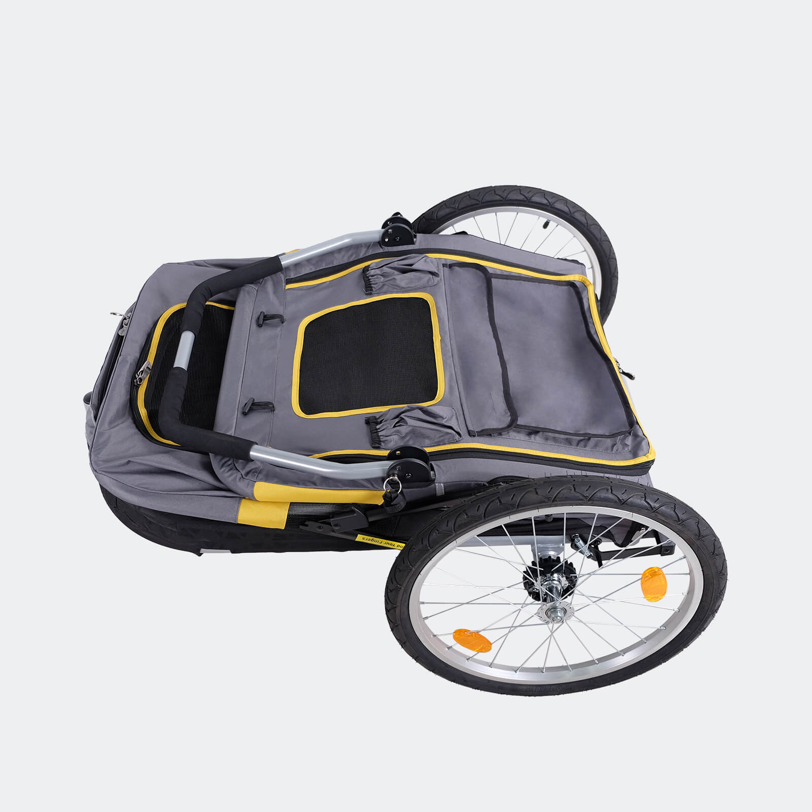 黃金巴士充氣胎寵物推車2.0進化版